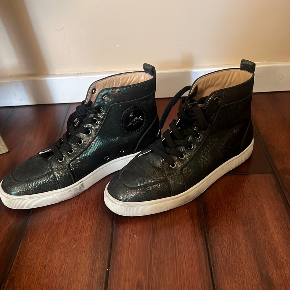 Christian Louboutin High tops metallic